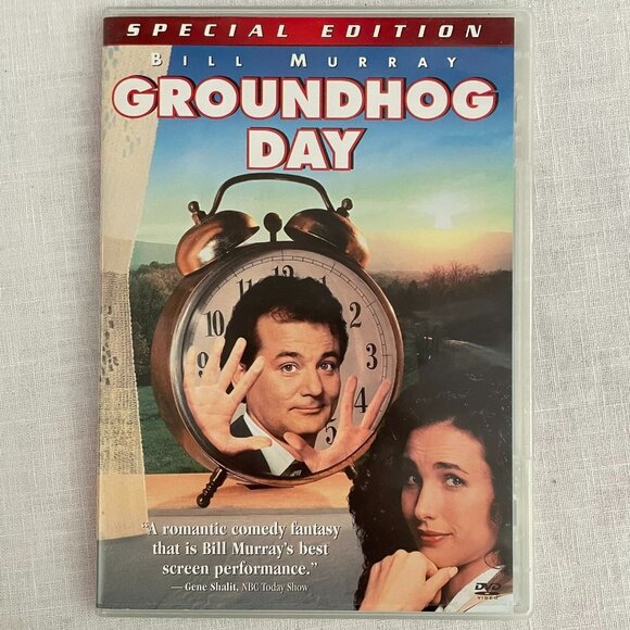 Groundhog Day Special Edition DVD Starring Bill Murray Comedy Fantasy Movie - Picture 1 of 10